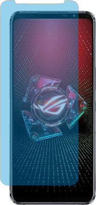 MOBART Tempered Glass Guard for ROG PHONE 5S PRO (Impossible UV AntiBlue Light)(Pack of 1)