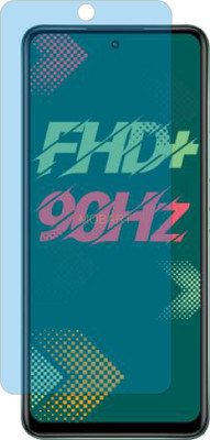 MOBART Tempered Glass Guard for INFINIX HOT11S (Impossible UV AntiBlue Light)(Pack of 1)