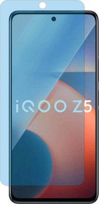 MOBART Tempered Glass Guard for VIVO IQOO Z5 5G (Impossible UV AntiBlue Light)(Pack of 1)