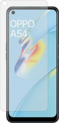 TELTREK Tempered Glass Guard for OPPO A54 CPH2239 (Flexible Matte)(Pack of 1)
