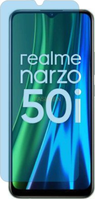 Fasheen Tempered Glass Guard for REALME NARZO 50i RMX3431 (Impossible UV AntiBlue Light)(Pack of 1)