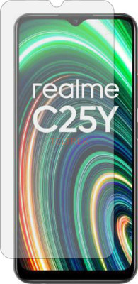 TELTREK Tempered Glass Guard for REALME C 25Y (Flexible Matte)(Pack of 1)