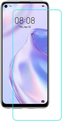 ISAAK Tempered Glass Guard for Huawei P40 lite(Pack of 1)
