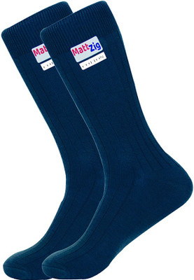 MATTZIG Men Self Design Mid-Calf/Crew