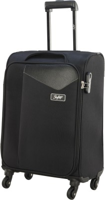 SKYBAGS HACK NXT 4W STROLLY (E) 58 BLACK Cabin Suitcase - 22 inch