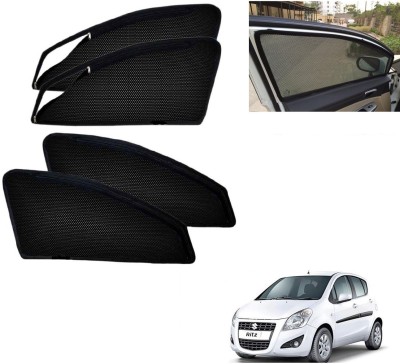 AuTO ADDiCT Side Window, Rear Window Sun Shade For Maruti Suzuki Ritz(Black)