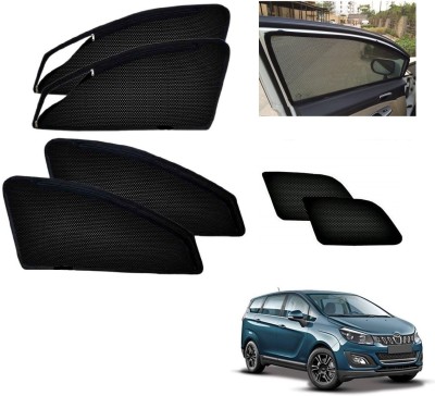 AuTO ADDiCT Side Window, Rear Window Sun Shade For Mahindra Marazzo(Black)