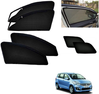 AuTO ADDiCT Side Window, Rear Window Sun Shade For Maruti Suzuki Ertiga(Black)