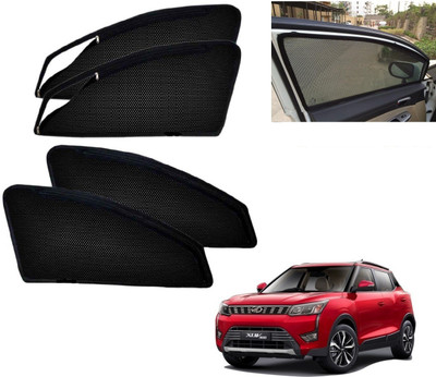 AuTO ADDiCT Side Window, Rear Window Sun Shade For Mahindra XUV 300(Black)