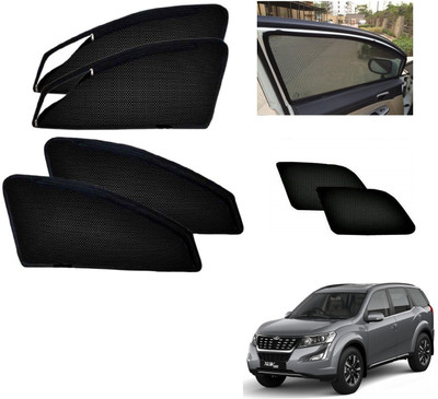 AuTO ADDiCT Side Window, Rear Window Sun Shade For Mahindra XUV 500(Black)