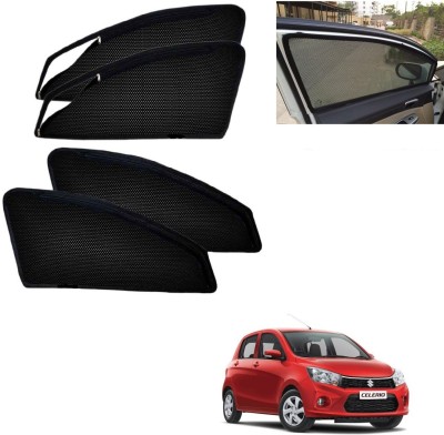 AuTO ADDiCT Side Window, Rear Window Sun Shade For Maruti Suzuki Celerio(Black)