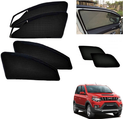 AuTO ADDiCT Side Window, Rear Window Sun Shade(Black)