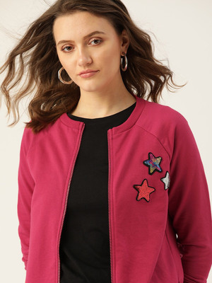 Dressberry Full Sleeve Solid Women Sweatshirt