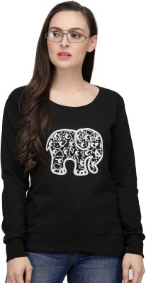 Leotude Full Sleeve Animal Print Women Sweatshirt