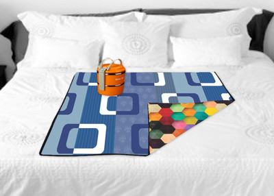 JMT Square Pack of 1 Table Placemat(Multicolor, PVC)