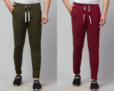Yourker Solid Men Multicolor Track Pants