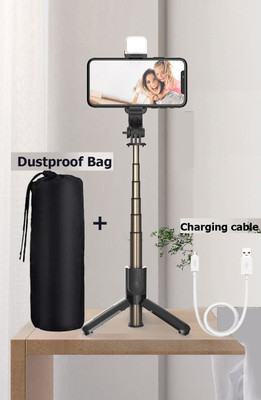 PULTO New Bluetooth Extendable Selfie Stick Tripod With Fill Light +Dustproof Bag PLTL03 Wireless Bluetooth Detachable Remote, 360°Rotation, Selfie Stick And Stand R1S With Flash Light And Remote Control Selfie Stick Extendable Stick Mini Tripod With Detachable Remote For Smart Selfie Phone Holder C PULTO New Bluetooth Extendable Selfie Stick Tripod With Fill Light +Dustproof Bag PLTL03 Wireless Bluetooth Detachable Remote, 360°Rotation, Selfie Stick And Stand R1S With Flash Light And Remote Control Selfie Stick Extendable Stick Mini Tripod With Detachable Remote For Smart Selfie Phone Holder C