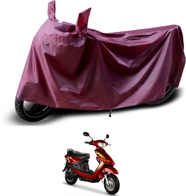 GOSHIV-car and bike accessories Waterproof Two Wheeler Cover for Indus(Yo Spark, Maroon)