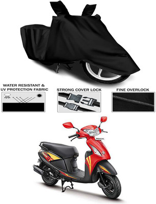 KEDIT Two Wheeler Cover for Universal For Bike(Pleasure, Black)