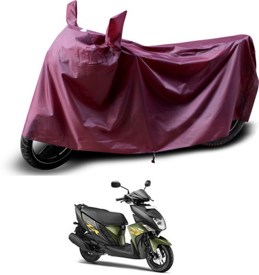 PAGORA Waterproof Two Wheeler Cover for Yamaha(Cygnus Ray ZR, Maroon)