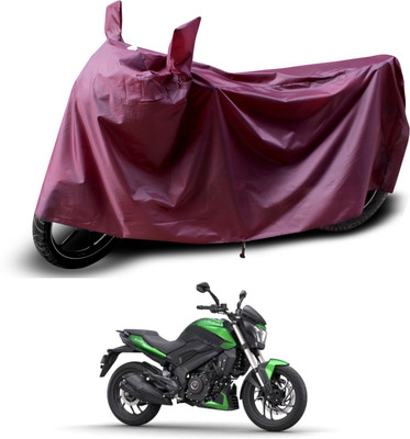 PAGORA Waterproof Two Wheeler Cover for Bajaj(Dominar, Maroon)