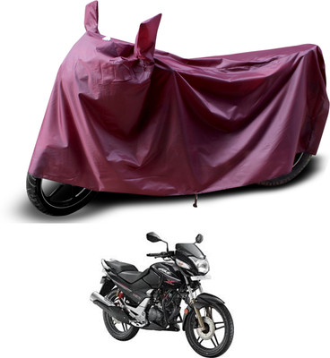 PAGORA Waterproof Two Wheeler Cover for Hero(CBZ, Maroon)