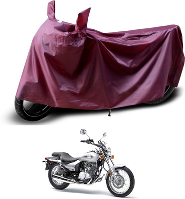 PAGORA Waterproof Two Wheeler Cover for Bajaj(Eliminator, Maroon)