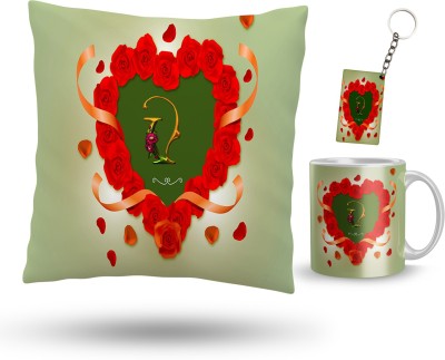 RADHKESHAVRANI Cushion, Keychain, Mug Gift Set