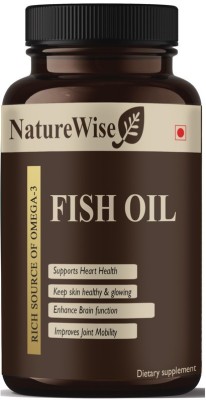 Naturewise Fish Oil (Triple Strength) With 1000Mg Omega 3 (600Mg Epa, 400Mg Dha) Pro2(60 Capsules)