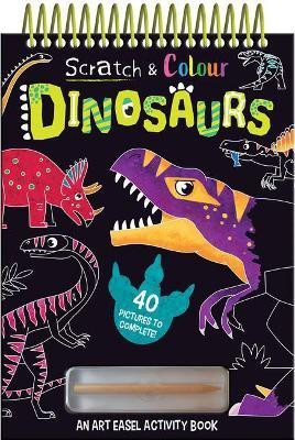 Scratch and Colour Dinosaurs(English, Hardcover, Copper Jenny)