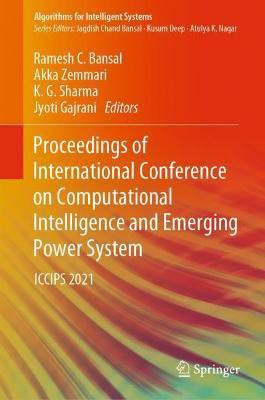 Proceedings of International Conference on Computational Intelligence and Emerging Power System(English, Hardcover, unknown)