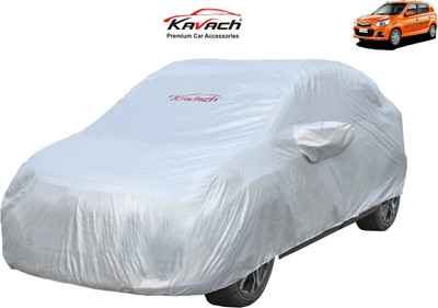 Kavach Car Cover For Maruti Suzuki Alto K10 LXI Optional (With Mirror Pockets)(Silver, For 2018 Models)