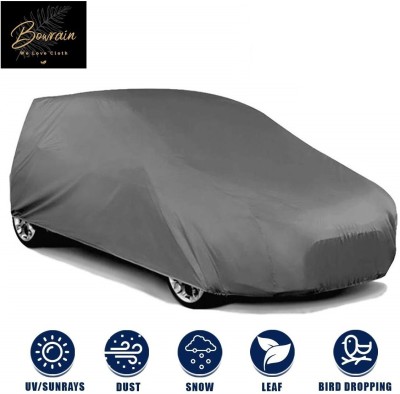 BOWRAIN Car Cover For Tata Aria (Without Mirror Pockets)(Grey)