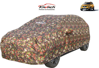 Kavach Car Cover For Renault Triber (With Mirror Pockets)(Multicolor)