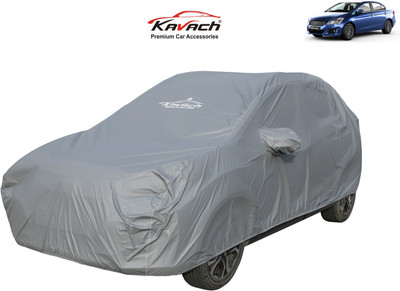 Kavach Car Cover For Maruti Suzuki Ciaz (With Mirror Pockets)(Grey)