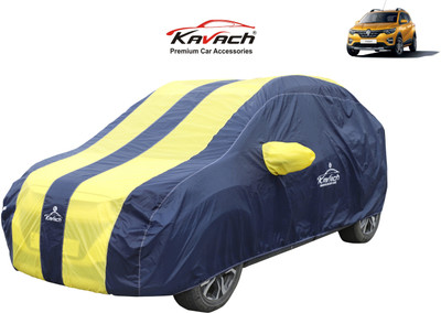 Kavach Car Cover For Renault Triber (With Mirror Pockets)(Blue, White, For 2021 Models)