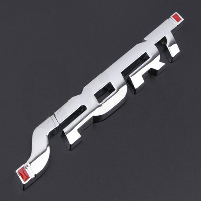Qiisx Sticker & Decal for Car & Bike(Silver)