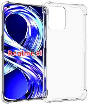 OneLike Bumper Case for Realme 8i 4G (RMX3151)(Transparent, Shock Proof, Silicon, Pack of: 1)