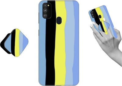 COBIERTAS Back Cover for Samsung Galaxy M30s(Multicolor, Cases with Holder, Pack of: 1)