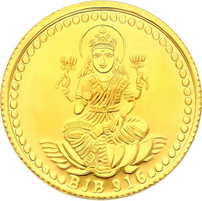 Bhima Jewellers 4 g Goddess Lakshmi 22 (916.7) K 4 g Yellow Gold Coin