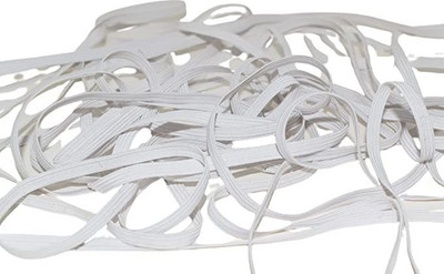 Hunny - Bunch Elastic Thread and Cord White Elastic(25 m)