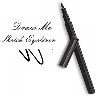 MYEONG Eye Makeup And Long Wearing Bold Felt Tip Pen Eyeliner 2.5 g(Black)