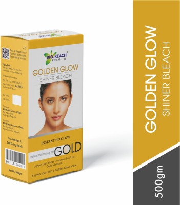 Bio Reach GOLD SHINER BLEACH (FACE & BODY) 500GM(500 g)