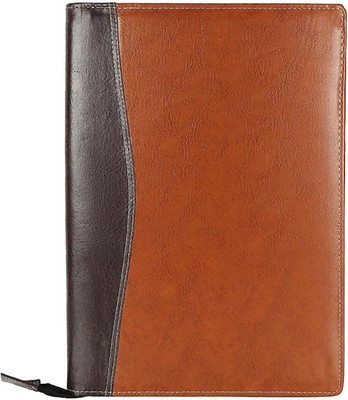 R K SALES Leatherite Executive Chain Bags(Set Of 1, Cream/Brown)