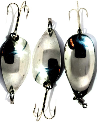 CORAL SHAKUNTALA ENTERPRISES Spoon Stainless Steel Fishing Lure(Pack of 3, Size 2)