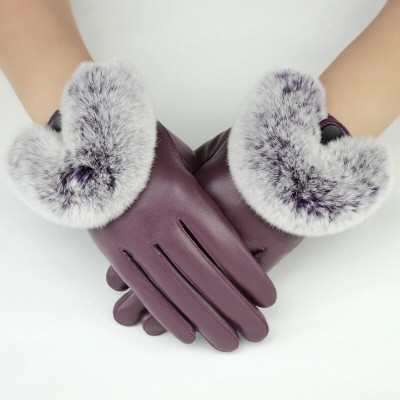 FRANKOPOLIS Solid Winter Women Gloves