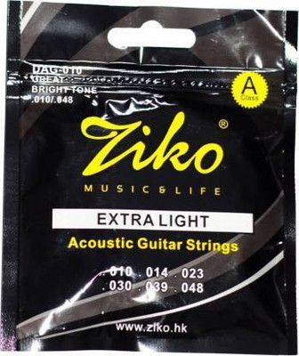 Music Mantra Acoustic ZIKO STRING Guitar String(6 Strings)