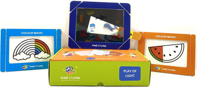 MakeAndLearn Make And Learn Play of Light 3 Activities in 1 Box Passage of Light Colour Magic and Looking in Dark Science DIY Activity Kits for Age 5+(Blue) MakeAndLearn Make And Learn Play of Light 3 Activities in 1 Box Passage of Light Colour Magic and Looking in Dark Science DIY Activity Kits for Age 5+(Blue)