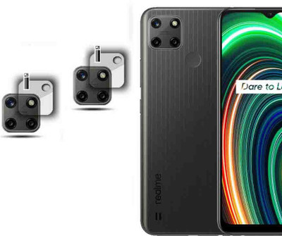 XAZE Back Camera Lens Glass Protector for REALME C25Y(Pack of: 2)