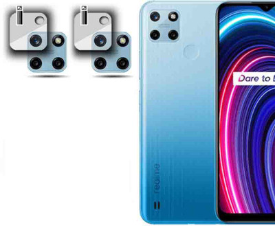 XAZE Back Camera Lens Glass Protector for REALME C25Y(Pack of: 2)